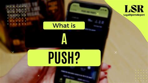 What is a Push in Sports Betting .